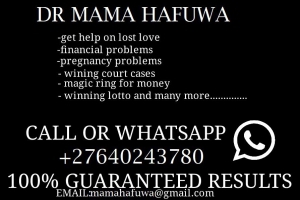 Sangoma | Traditional healer | Herbalists | Diviner | Mama Hafuwa |+27640243780| Lost love Spell Caster in Hankey Gonubie (East London)