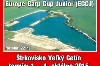 Pozvánka na preteky Europe Carp Cup Junior 2015 1