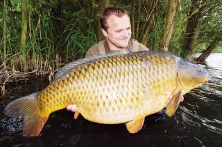 Najväčší šupináč jazera - 22 kilogramov.