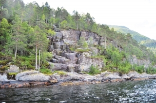 Prekrásna scenéria Snillfjordu.