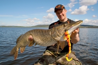 Nórska, 12,4 kg a 114 cm šťuka.