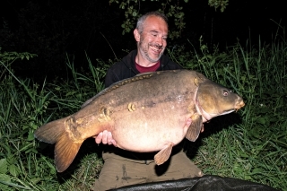 Večerný lysec ulovený na testované boilies Big C Cheeseburger.